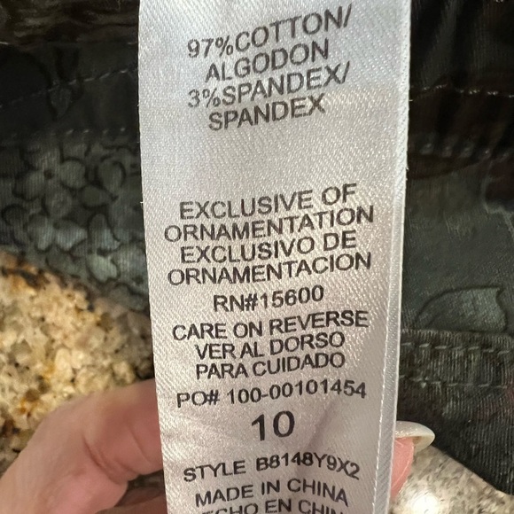 DEMOCRACY Floral Patterned Elastic waist Drawstring Womens Shorts, Size 10 NWOT - Picture 12 of 12